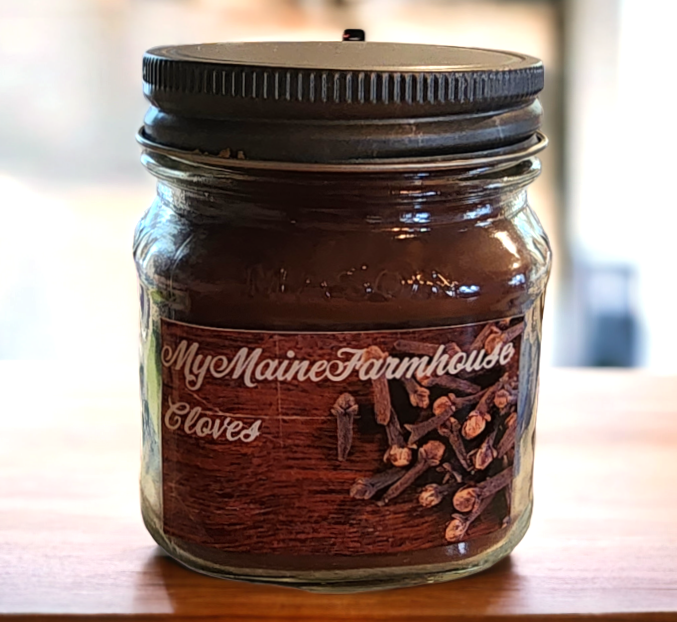 Cloves Soy Candle – Warm Spiced Clove & Cozy Rustic Scent