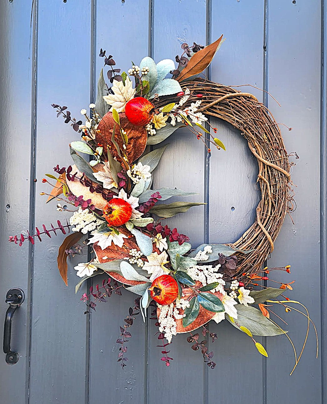 Faded Orchard Fall Grapevine Wreath