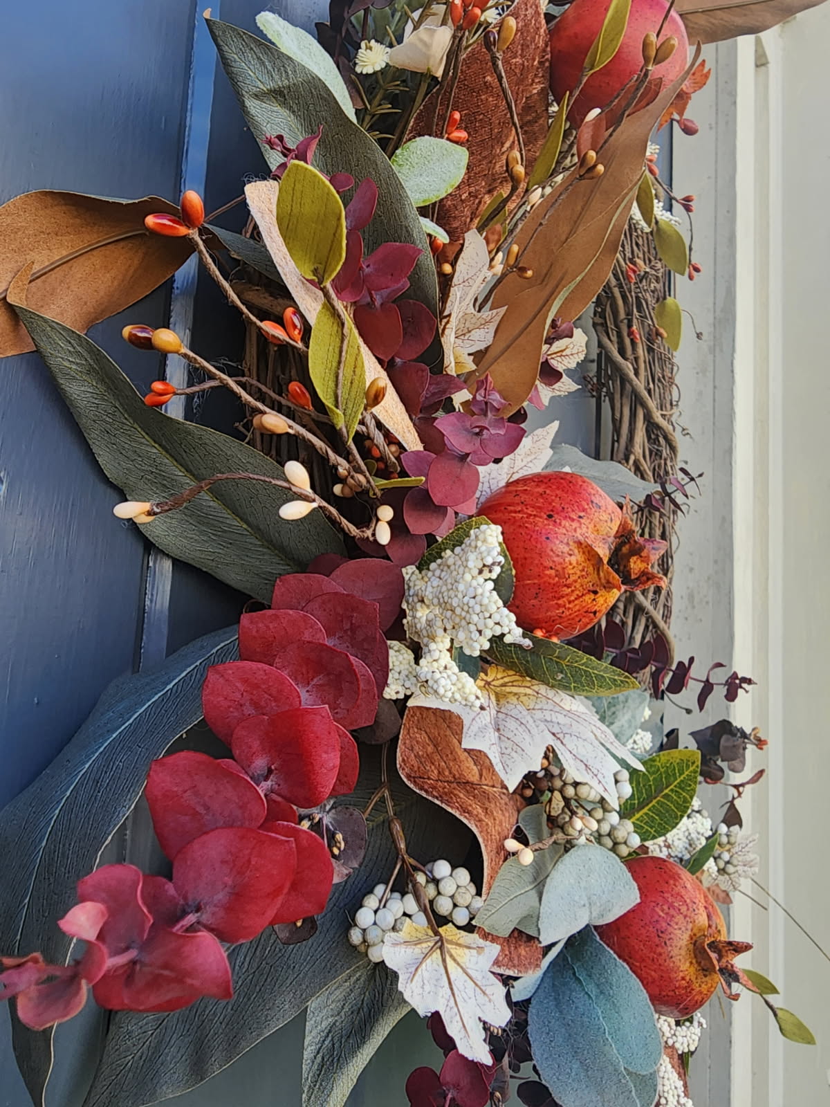 Faded Orchard Fall Grapevine Wreath