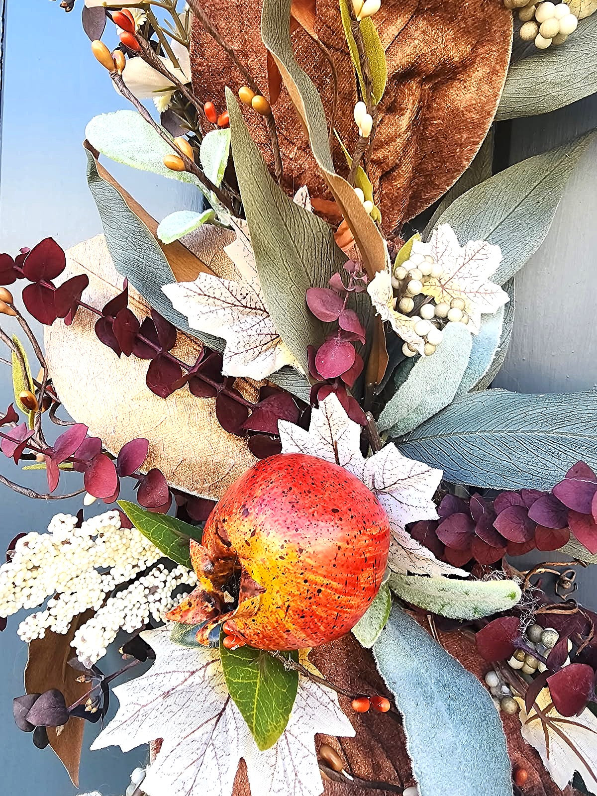 Faded Orchard Fall Grapevine Wreath