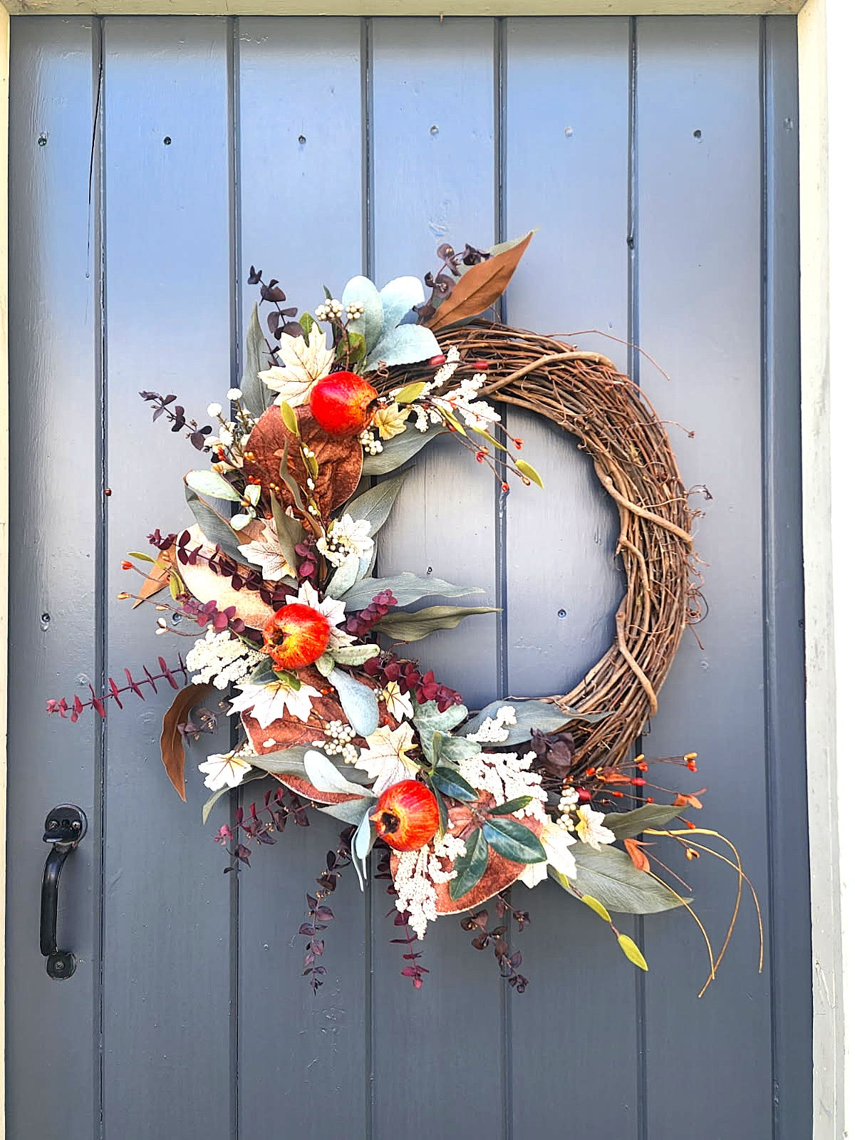 Faded Orchard Fall Grapevine Wreath
