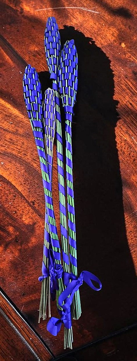 Handwoven Lavender Wand • Maine Grown • Traditional Botanical Keepsake • Fragrant Farmhouse Gift