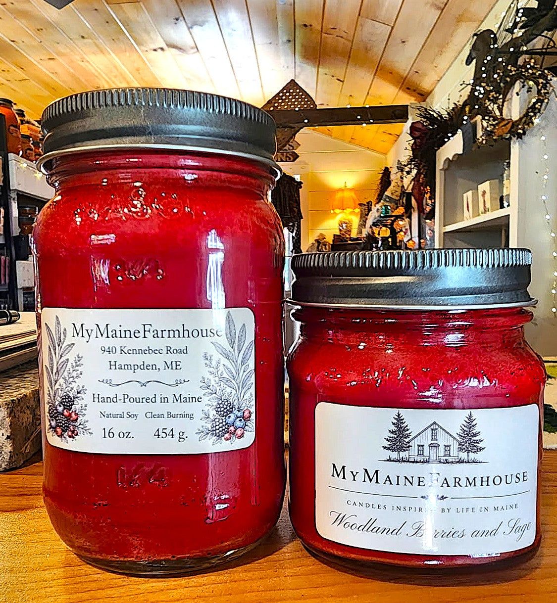 Woodland Berries & Sage Soy Candle
