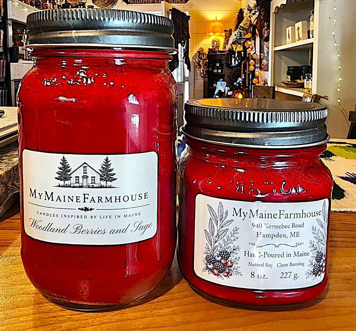 Woodland Berries & Sage Soy Candle