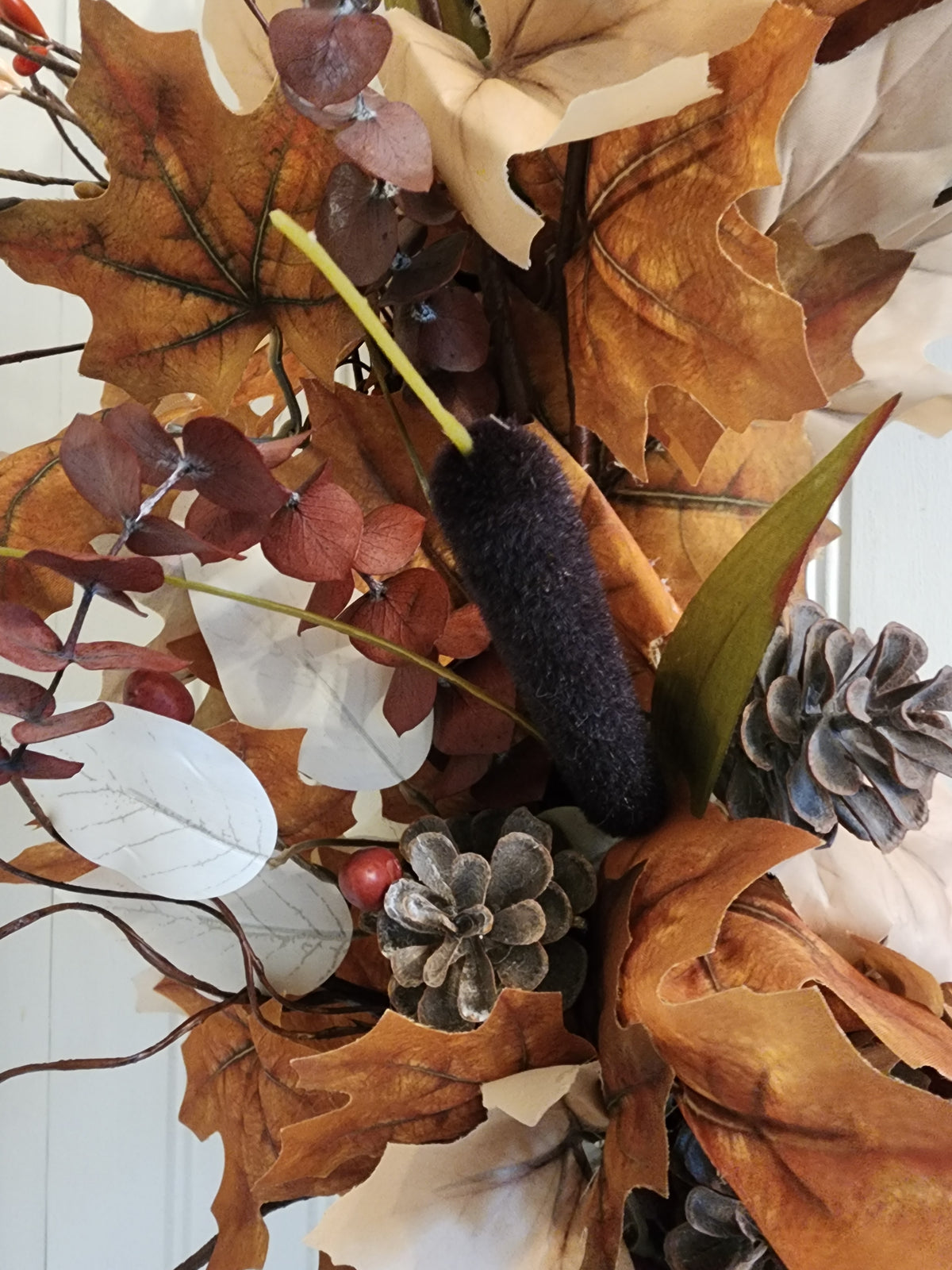 Home Before Winter – Autumn Farmhouse Wreath